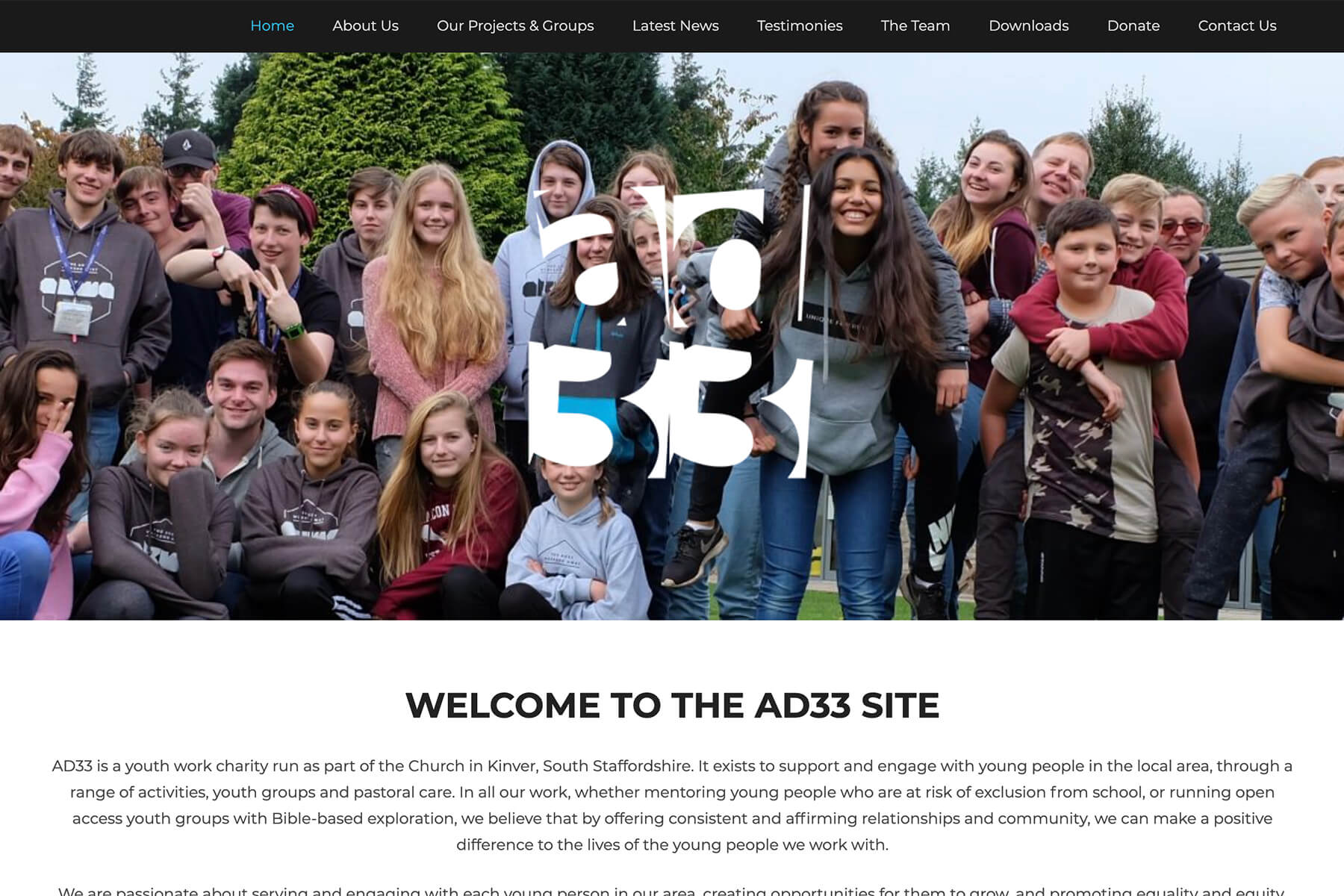 ad33 website design